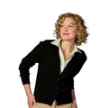 Misses' V Neck Tuff-Pil Plus V-Neck Cardigan Sweater